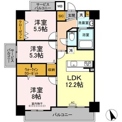 SunResidence小禄の物件間取画像